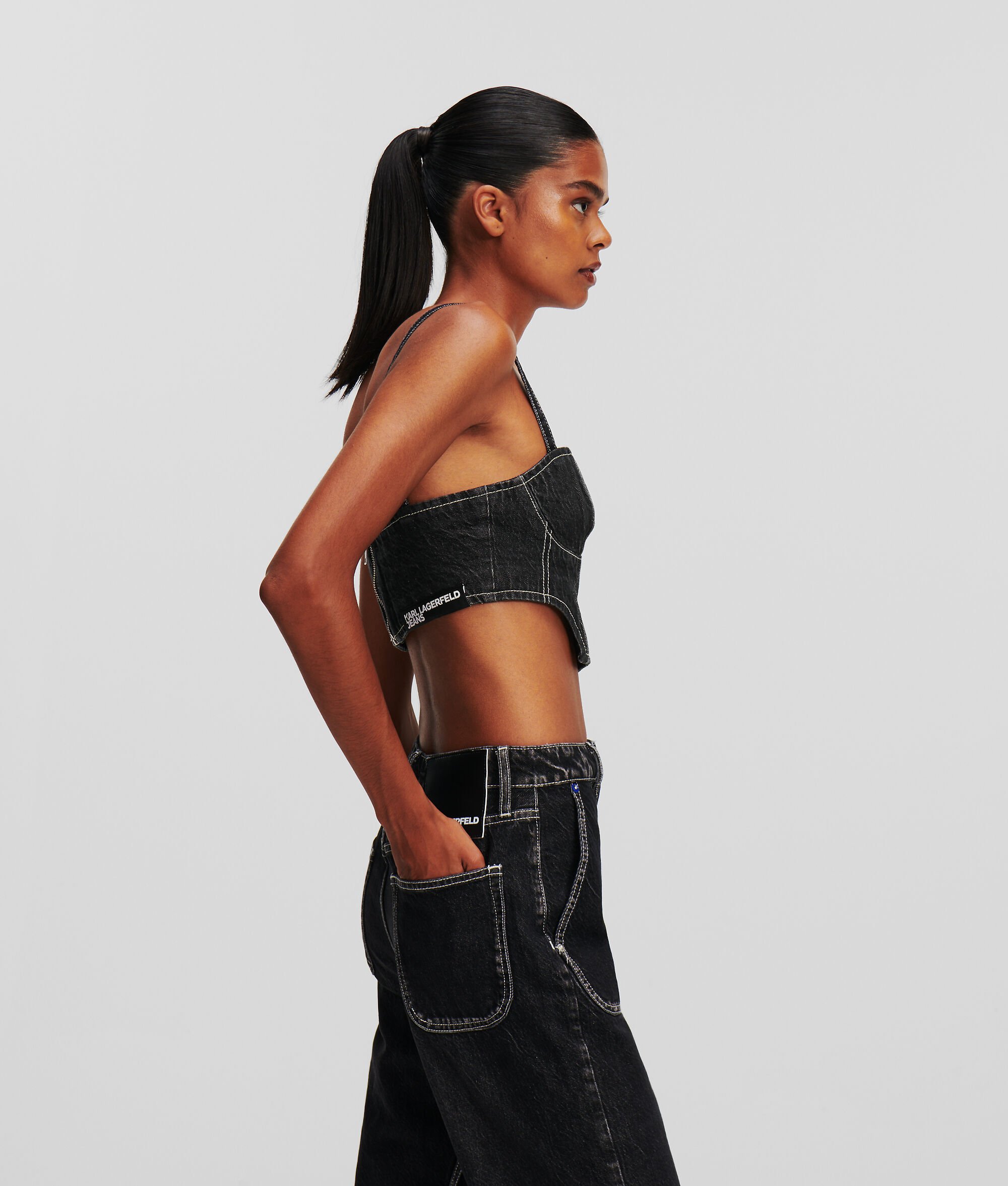 (image for) Premium KLJ DENIM BUSTIER